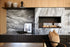 Ecosmart Fire Flex 42SS Single Sided Fireplace Insert - Black Finish / Stainless Steel Burner - ESF.FX.42SS